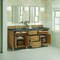 James Martin Vanities 72'' Double Vanity, Light Natural Oak w/ 3 CM Parisien Bleu Quartz Top 424-V72-LNO-3PBL - alternate 2